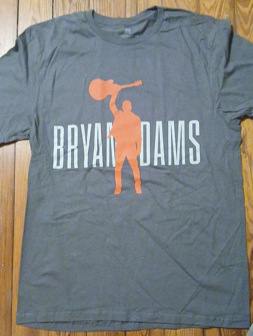 Bryan Adams Unisex Size Med  Graphic Licensed Band Tshirt